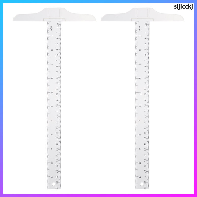 Regla De Dibujo De Doble Alineación Diseño Claro Suministros De Arte ...
