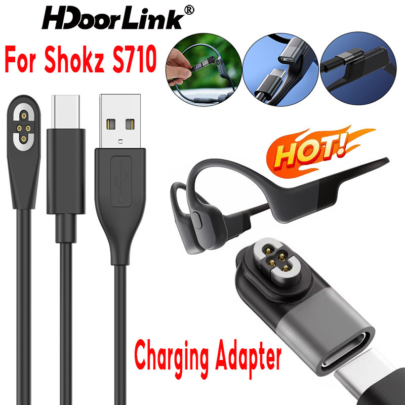 Câble De Charge Magnétique SHOKZ OpenSwim Pro S710 Offrant Un