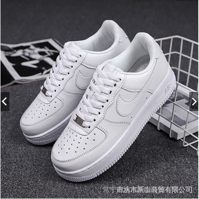 Tenis nike blancos air force mujer sales