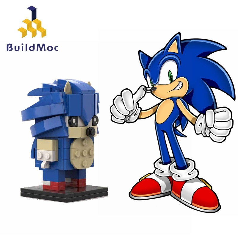 Sonic The Hedgehog Brickhead Modelo MOC-188779 Bloques De Construcción ...