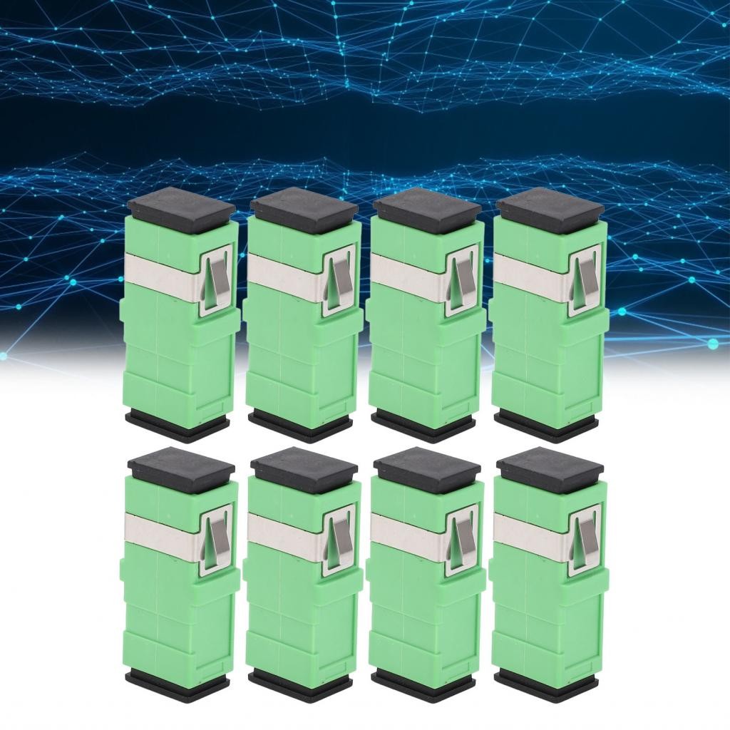 SC Angled Physical Connection Fiber Optic Adapter For Optical ...