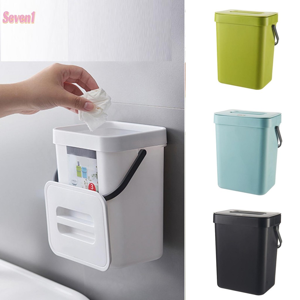 Cubo De Basura Pushtop Chef Colgando Tapa De Retorno Automático Para El ...