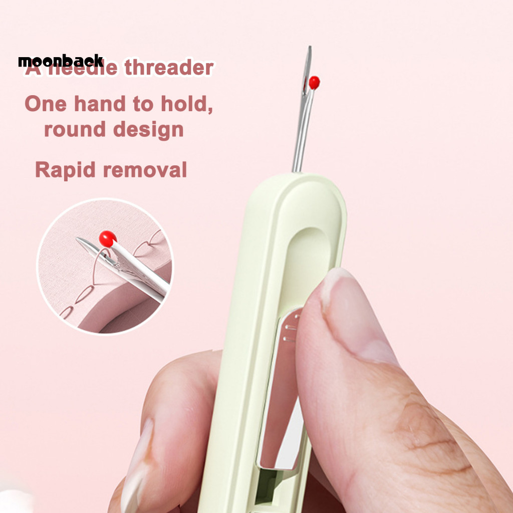 Needle Threader for Sewing Project Essential 3 Pcs Automatic Threaders ...