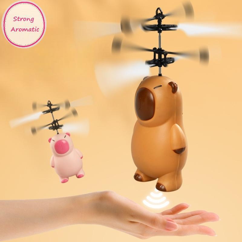 Juguete Volador Con Control Remoto – Avión Flotante Con Luces De Colores Y Protección De Impacto, Carga USB, Ideal Para Mayores De 14 Años