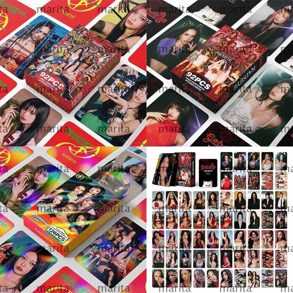 Produktbild von Kpop Dünyasi KATSEYE '' Beautiful Chaos '' Photocards Set POB 1 - Fiyatı, Yoruml
