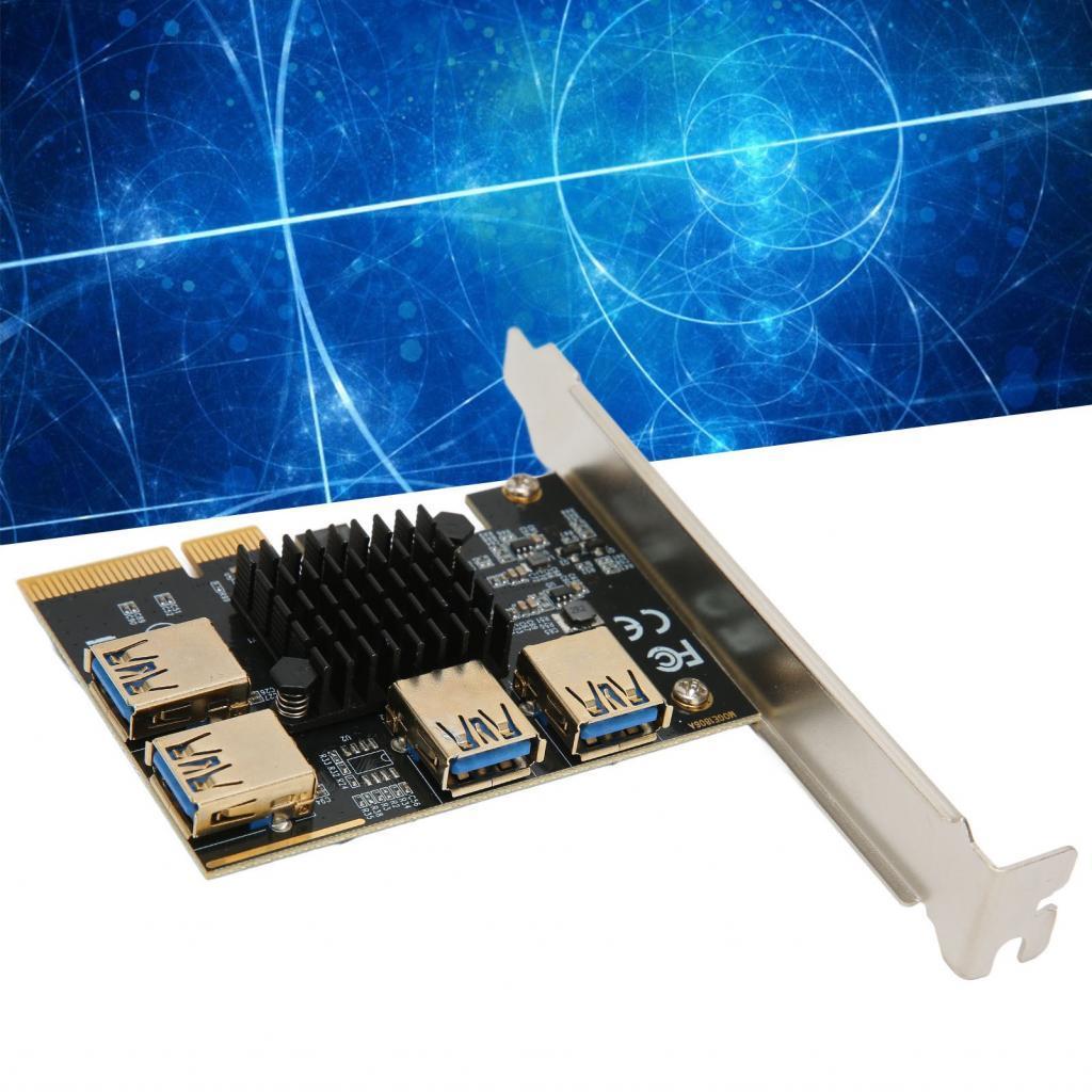 Tarjeta PCI-E Riser Fuente De Alimentación Directa Estable Adoptando El ...
