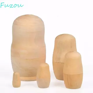 Alipis Muñecas Rusas De Madera Pintadas A Mano, Juego De Matrioskas Apilables De 14.5 Cm, Decoración Y Juguete Educativo Para Niños Y Coleccionistas