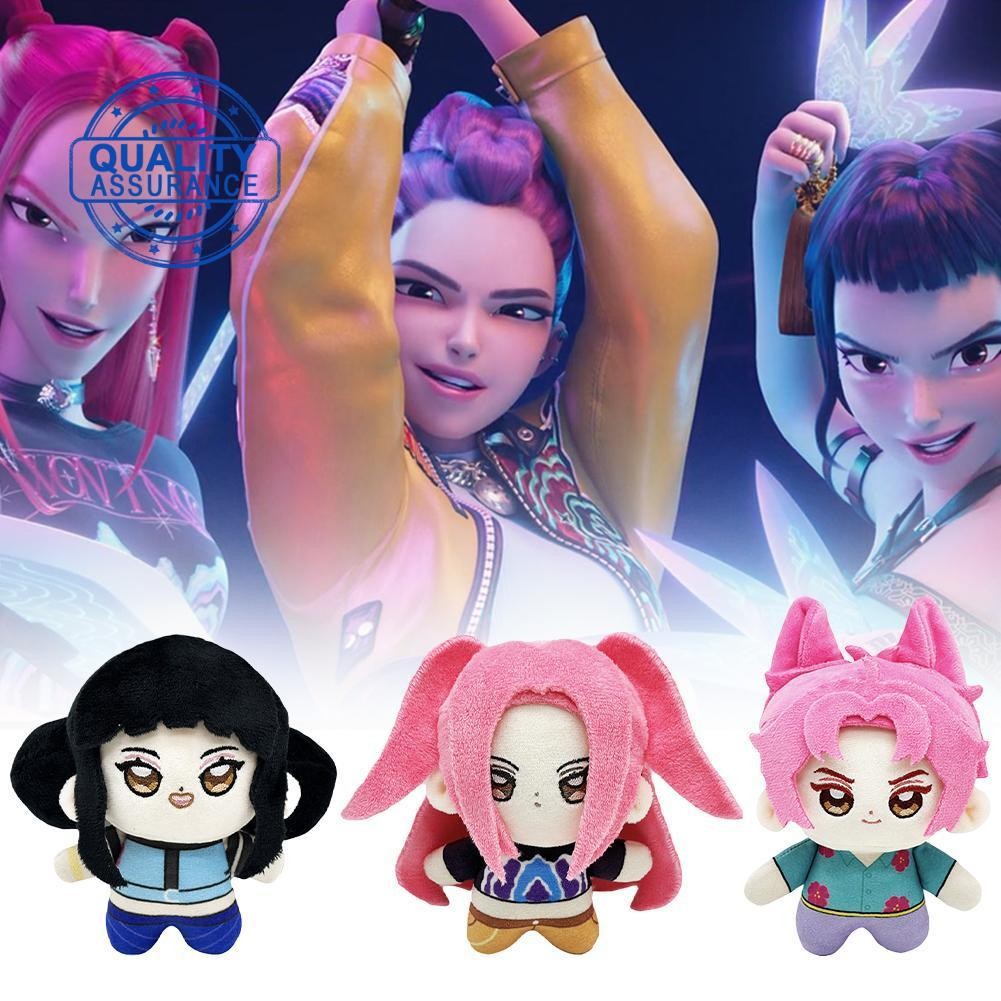 OPTIMISTI Peluche , Suave Kpop Demon Hunters Muñeca De Anime De Dibujos Animados , Azul | Urraca