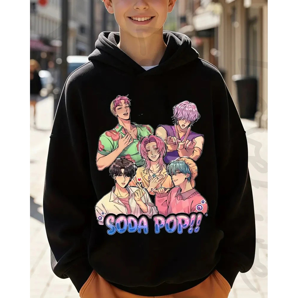 Sudadera Con Capucha Youxy Saja Boys – Unisex Manga Larga Con Orejas De Gato, Cosplay Anime, Tallas 100-160 Cm