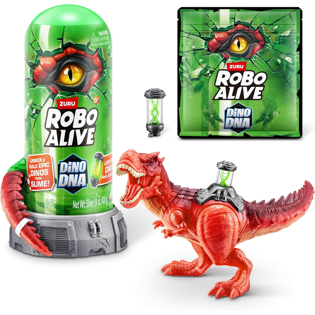 ROBO ALIVE Robo Dino Raptor | Dinosaurio Robot Electrónico Con Movimientos Realistas | Juguete Interactivo Para Niños Y Fans De Dinosaurios