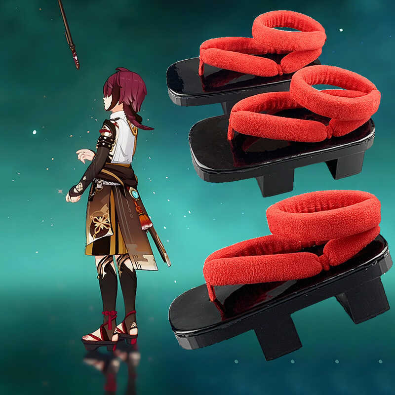 活动 ! 原 神 cos Ces Ovsky 妻 鹿野 院 平藏 cosplay 木 ⊱ 鞋 风 男 小鹿 男女 尺 码 El Dios ...