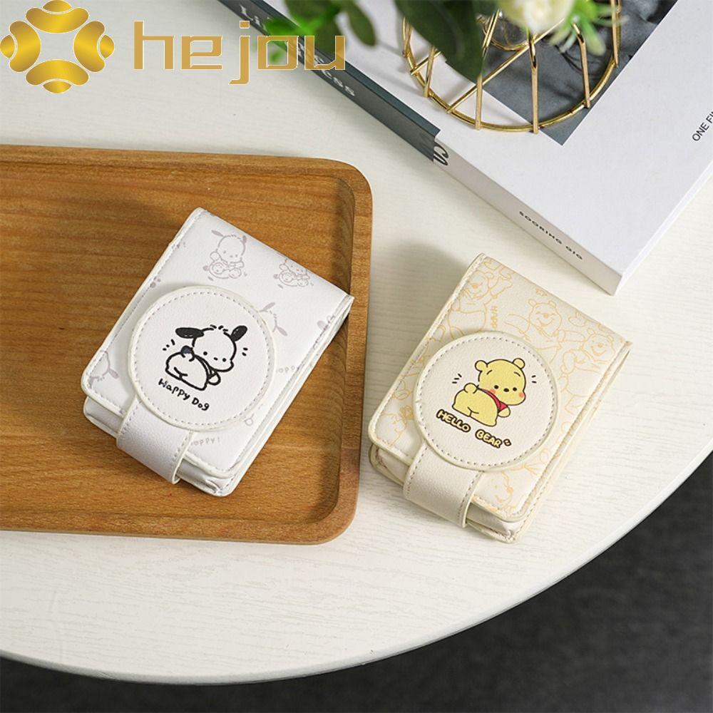 HEJOU Bolsa De Lápiz Labial Con Espejo , Cartoon Winnie The Pooh Lip ...