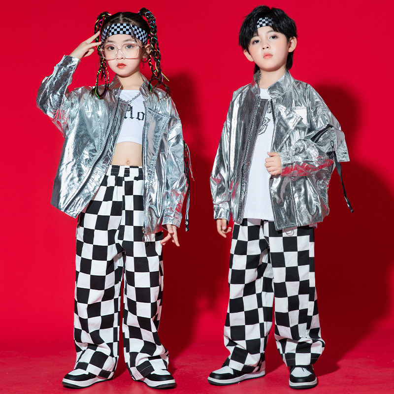 100-175cm Niños De La Danza De La Calle De Moda Traje De Los Niños Hip ...