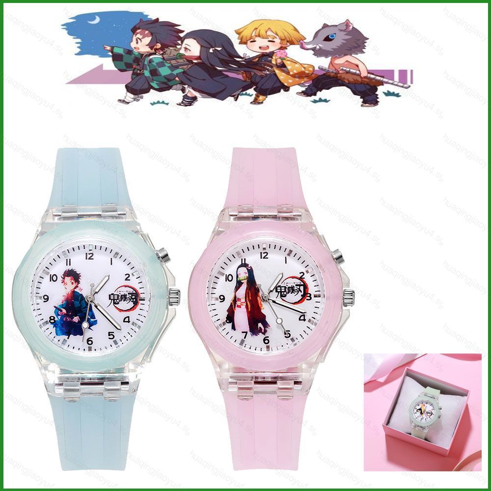 HJ4 Demon Slayer Reloj Modelos De Explosión Estudiante De Dibujos ...