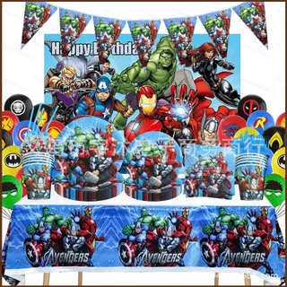 Decoración Fiesta Superhéroes Marvel - Alta Calidad - Envío Rápido
