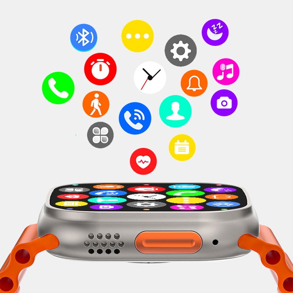S8 Ultra Max Smartwatch Series 8 S8 Smart Watch AI Voice 2.0inch Llamada  Bluetooth Wriless Reloj De Carga 8