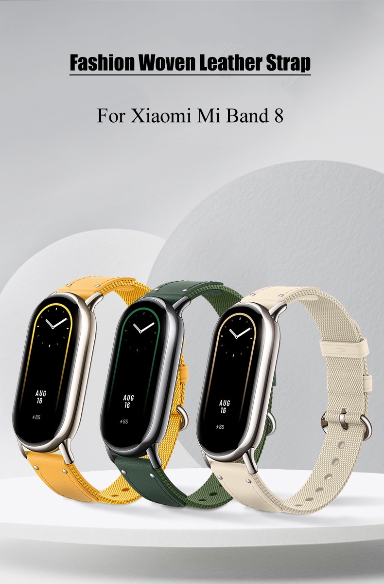 Comprar correa de cuero - Recambio Xiaomi Mi Band 5/6