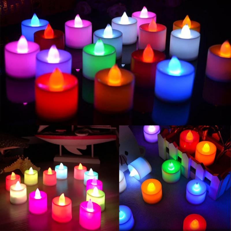 Housoutil 6 linternas decorativas para velas, velas decorativas, velas  decorativas, velas románticas, luz de fiesta, velas sin llama, velas LED  huecas