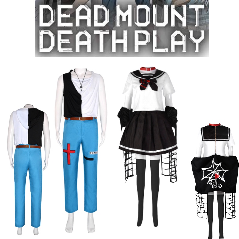 Dead Mount Death Play Polka Misaki Cosplay Costume Halloween