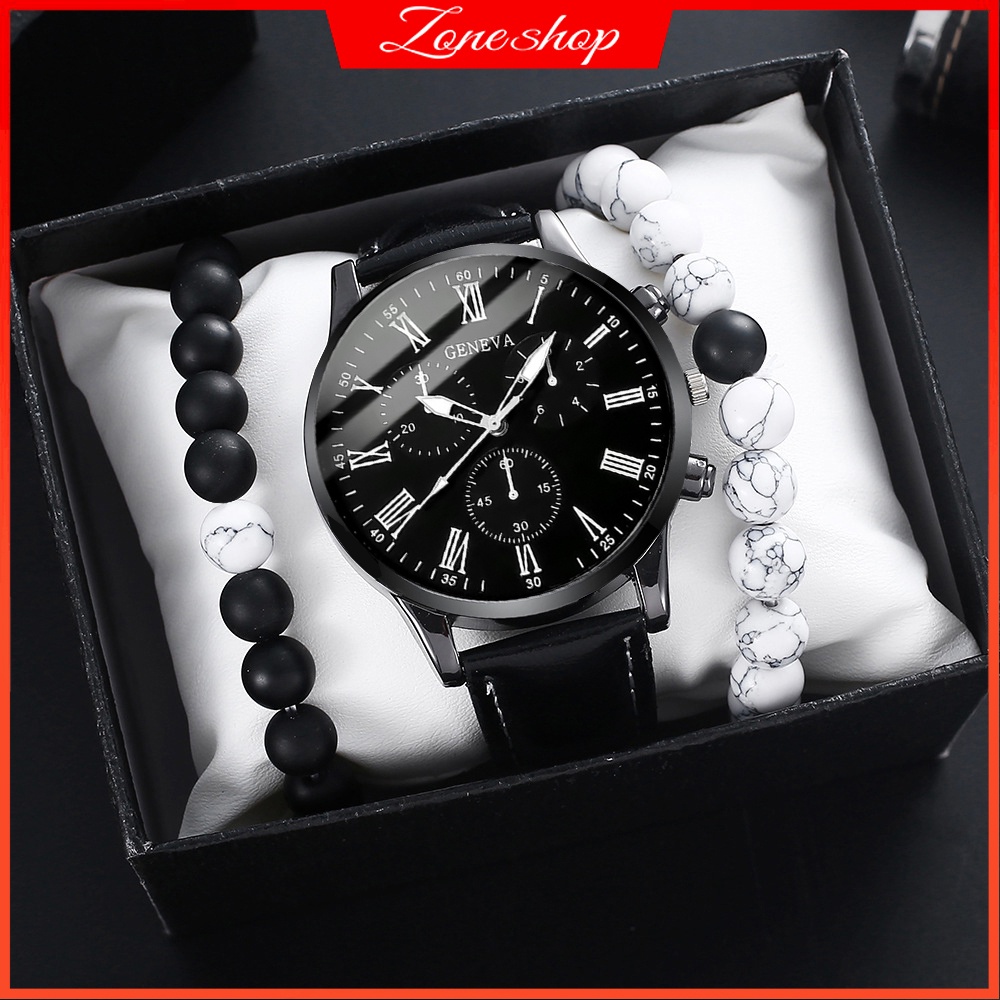 Reloj best sale geneva blanco