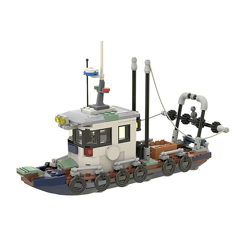 Barco de pesca lego hot sale