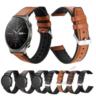 Correa Cuero Piel Pu Para Smart Watch Huawei Watch Gt2 46mm