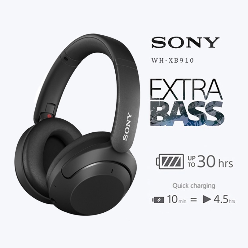 Sony - Auriculares Bluetooth extra graves, auriculares deportivos
