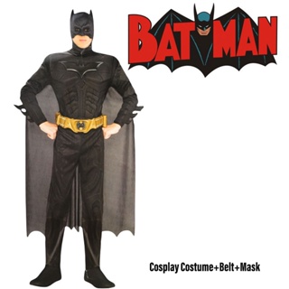 Disfraz De Batman Adulto Completo Con Capa Y Máscara