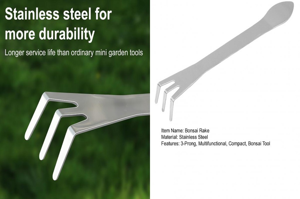 Handheld Bonsai Rake Root for Premium Stainless Steel Tool for Healthy ...