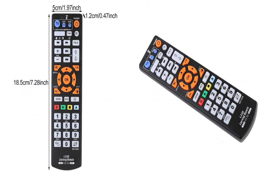 Hi-fi System Remote Control Universal for Tv Cbl Dvd Sat with Chipset ...