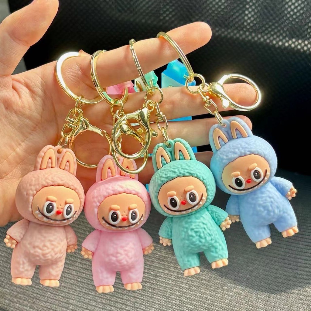 Llavero De Dibujos Animados Labubu Oveja Pequeña Colgante Lindo Labubu ...