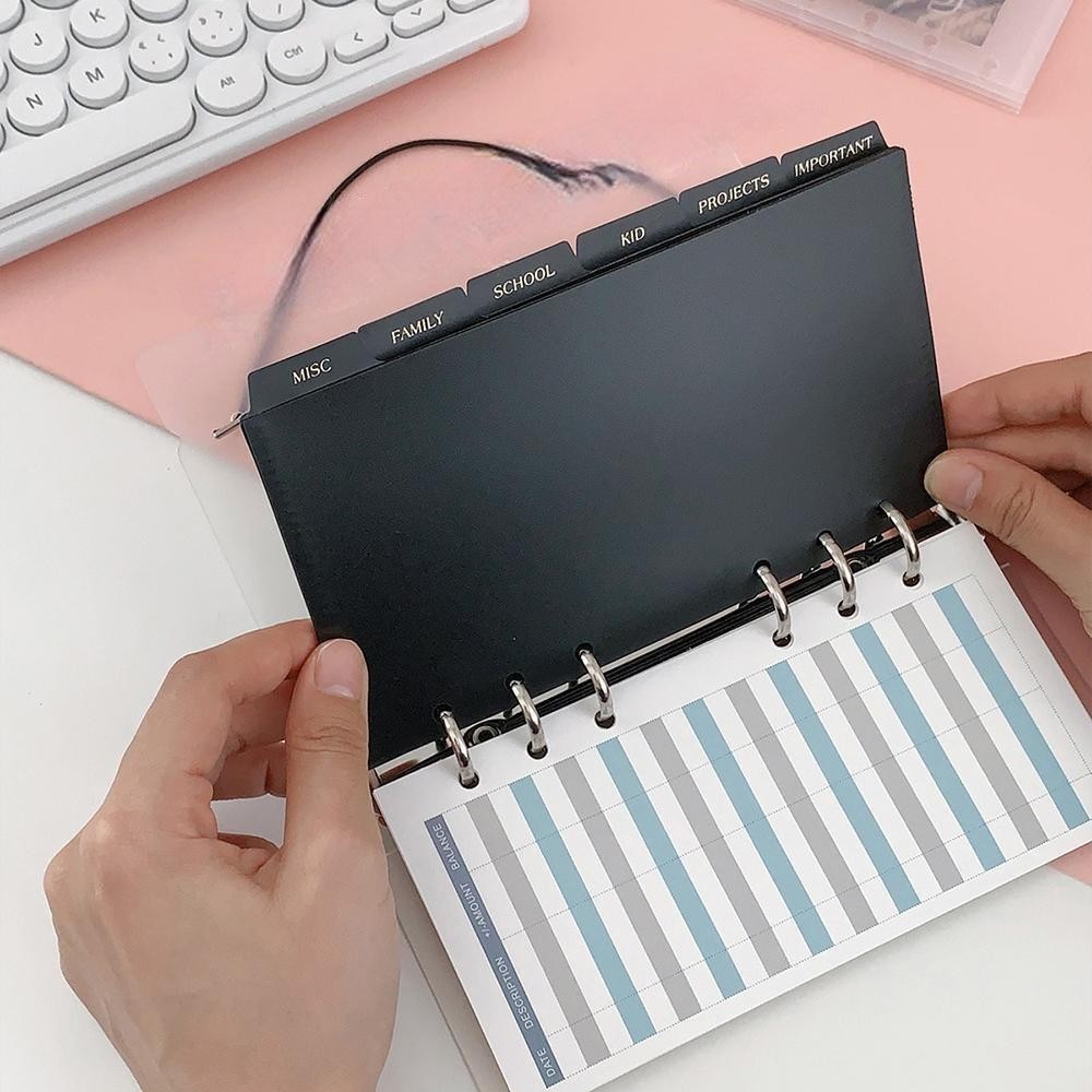 Cuaderno A6 Reto 100 Días Para Ahorrar - Planificador De Presupuesto, Con Sobres Y Hojas De Control
