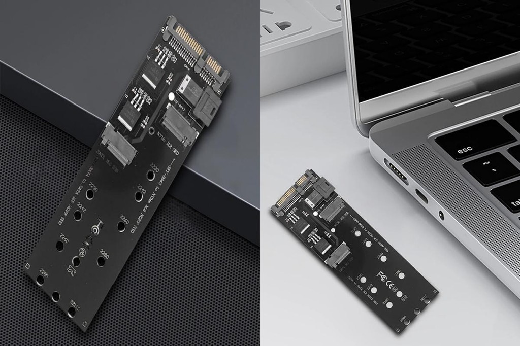 Ngff Ssd Adapter Card to Sata3.0 High-speed M.2 Nvme Sff-8643 for Fast ...