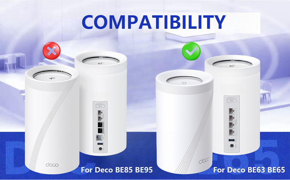 Montaje En Pared Para TP-Link , Deco X50 X55 WiFi 6 Soporte De Con Organizador De Cable Sistema De Malla Para El Hogar Resistente Ahorro De Espacio Router I.467380137