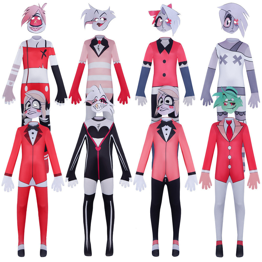 Hazbin Hotel Cosplay Disfraz Charlie Morningstar Vaggie Ángel Polvo  Disfraces De Halloween | Shopee Colombia