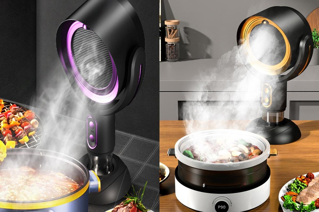 Indoor Air Purifier for Cooking Usb-powered Range Hood Portable Usb ...