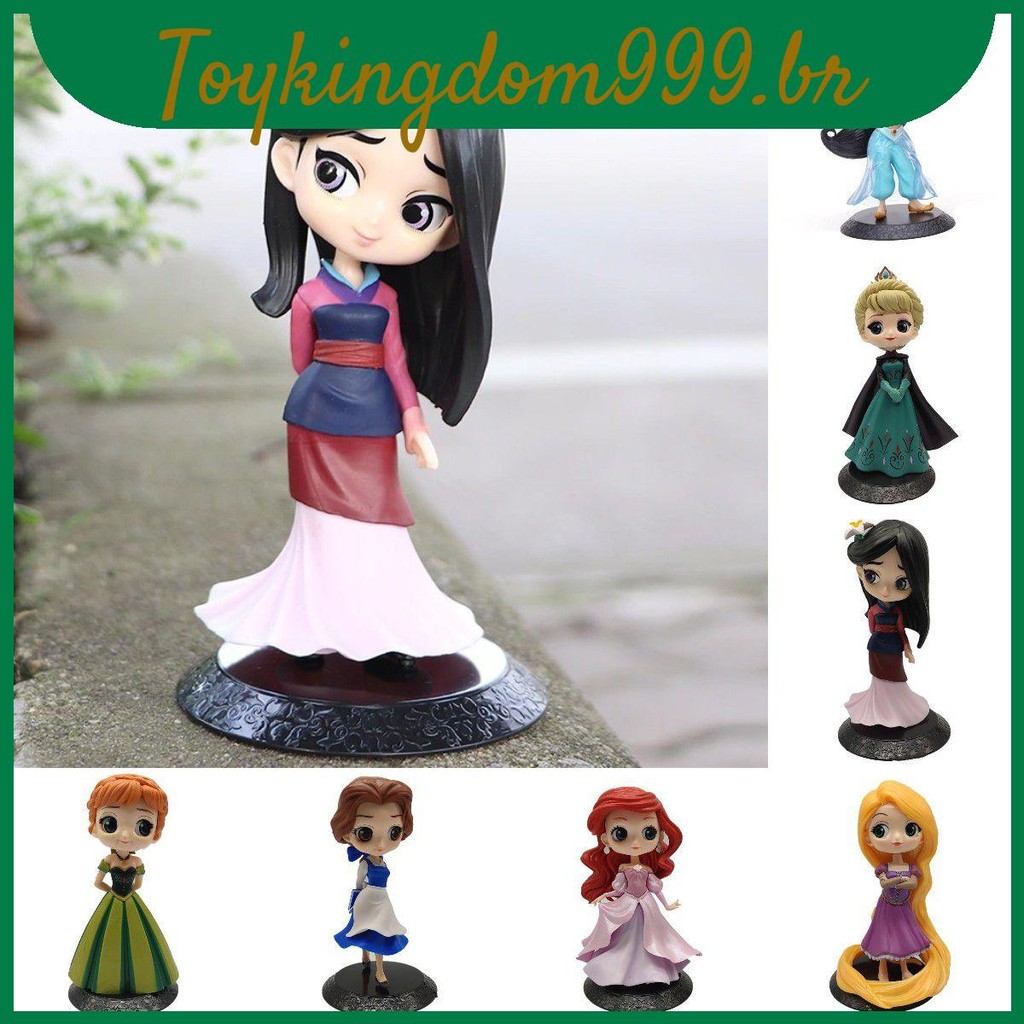 Hermosas Figuras De Acción De La Princesa Disney Juguetes Anna Elsa ...