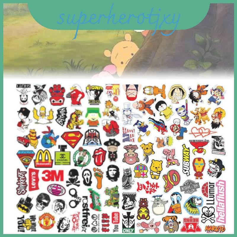 110 Pegatinas De Orugas Y Dibujos Animados – Impermeables Y Autoadhesivas – Ideales Para Decorar Cuadernos, Botellas Y Móviles