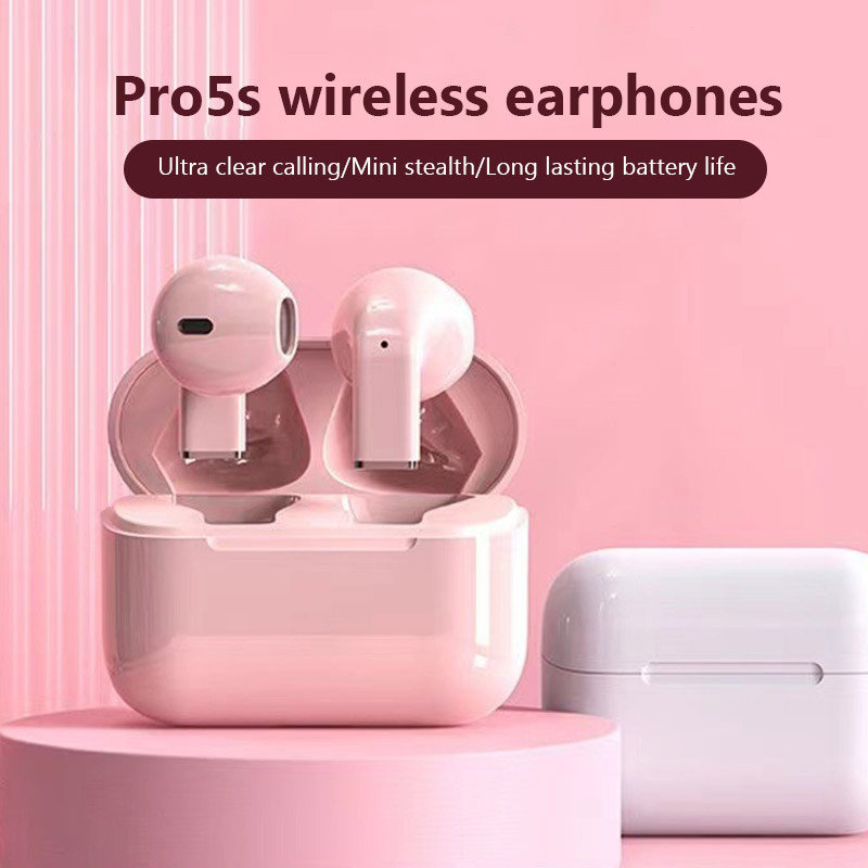 Auriculares Bluetooth Inalámbricos Agatige - Cancelación De Ruido, Gancho Para La Oreja, Hasta 3 Horas De Música, Color Negro