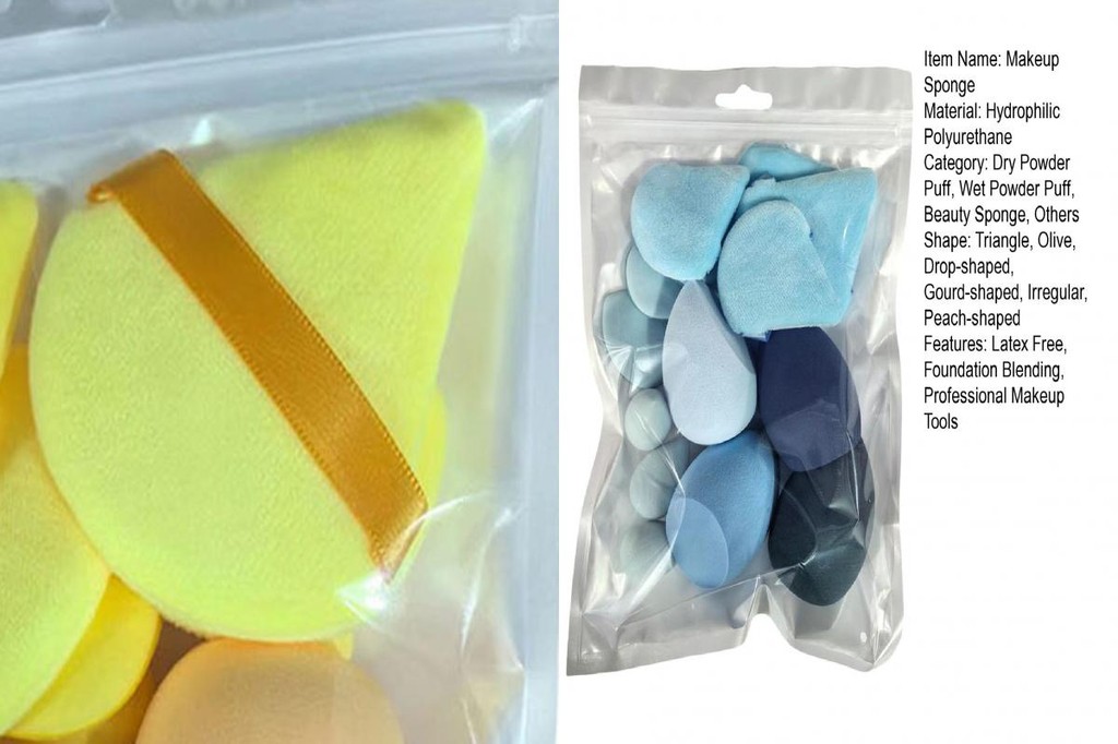 Beauty Sponge Set Bronzer Application 14pcs Makeup for Flawless ...