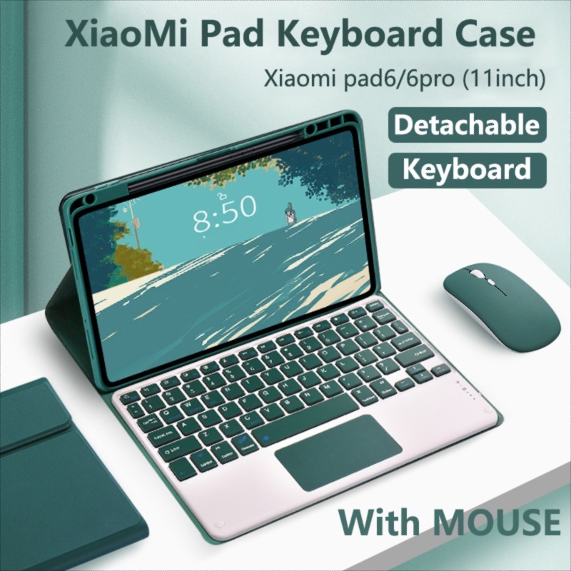 Estuche con teclado para tableta Xiaomi Pad 6/Pad 6 Pro de 11