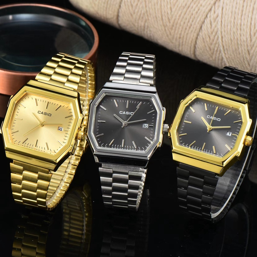 Reloj Hombre Casio. Acero. Esfera Plata.