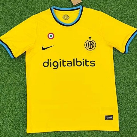 Camiseta manga larga hombre Inter amarillo negro