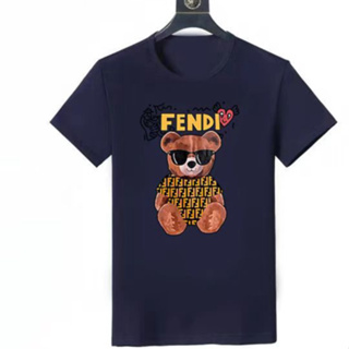 Playera fendi hombre negra hot sale