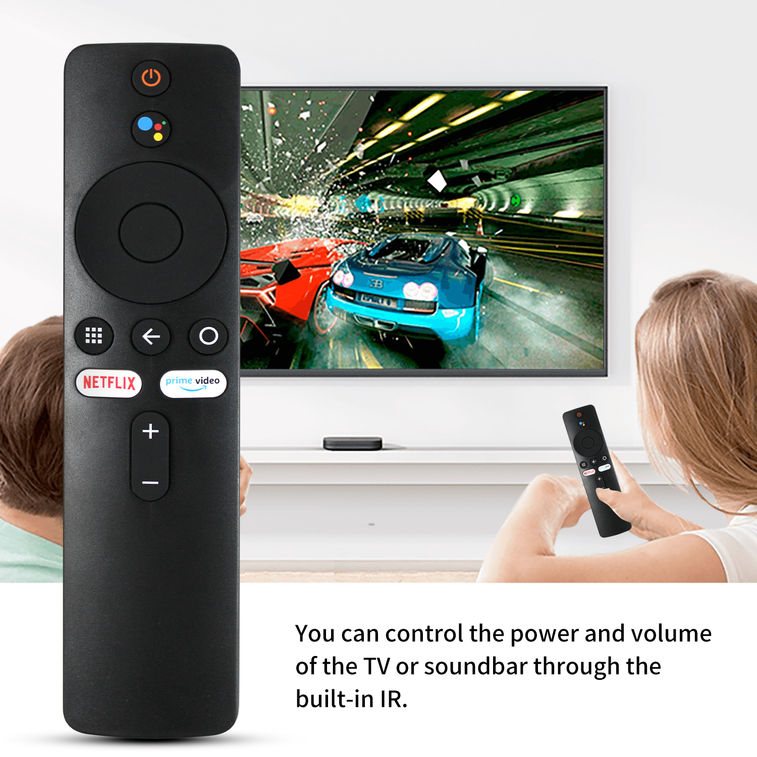 Reemplazo De Control Remoto De Voz Para MECOOL KM2 KM2 PLUS ONN Android