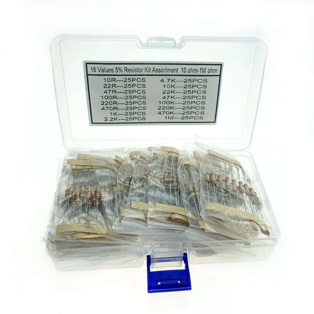 Kit Surtido De Ristencias De Película Metálica, Component