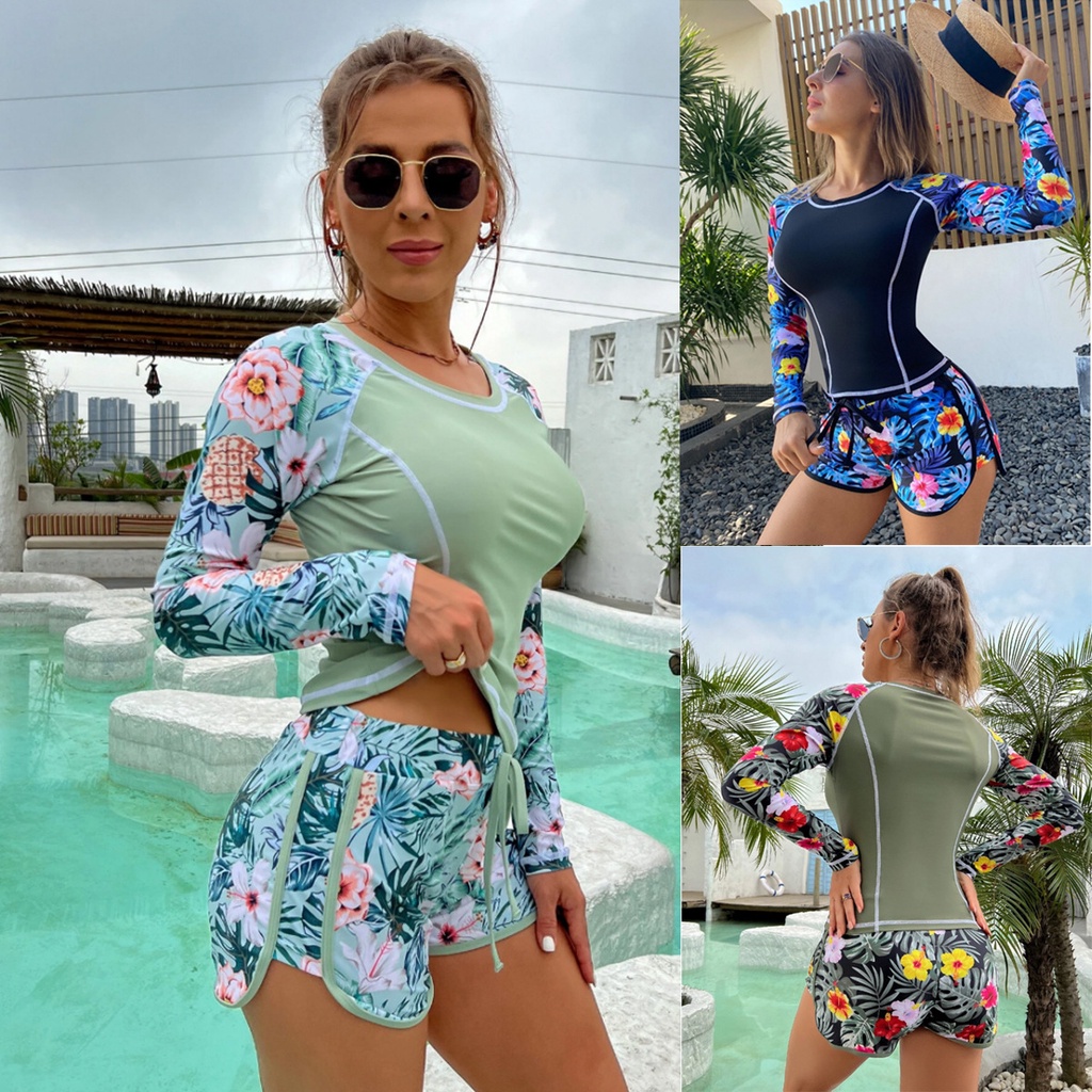 VESTIDO DE BAÑO Dos Piezas Con Buzo Y Short ELENA, Tiendas De Ropa Online  Cartagena