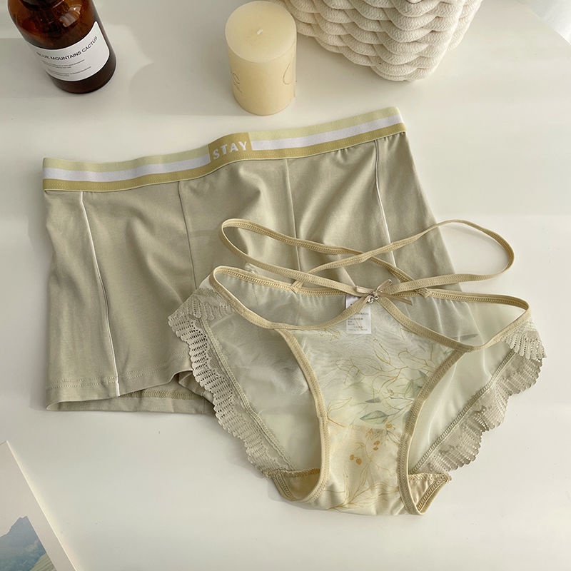 Pares De Ropa Interior Pareja, Calzoncillos Para Mujeres