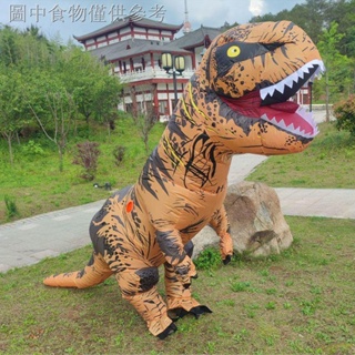 Disfraz inflable de dinosaurio para niños, disfraz de Halloween, disfraz  divertido de T-rex para fiesta