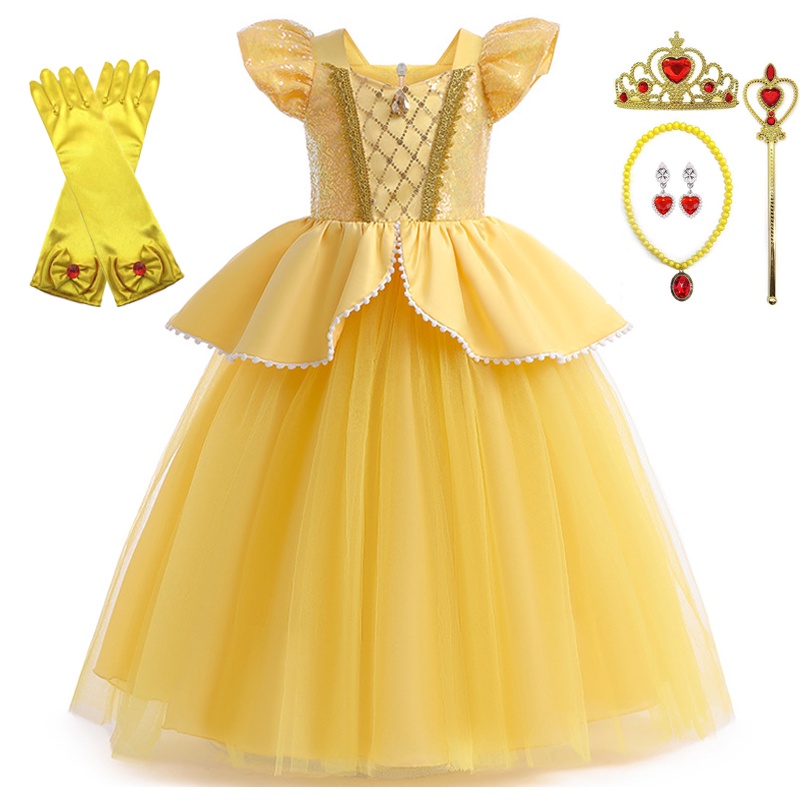 Disfraz De Hada Princesa Para Niña Tutu Halloween OF-700 – Cómpralo en casa